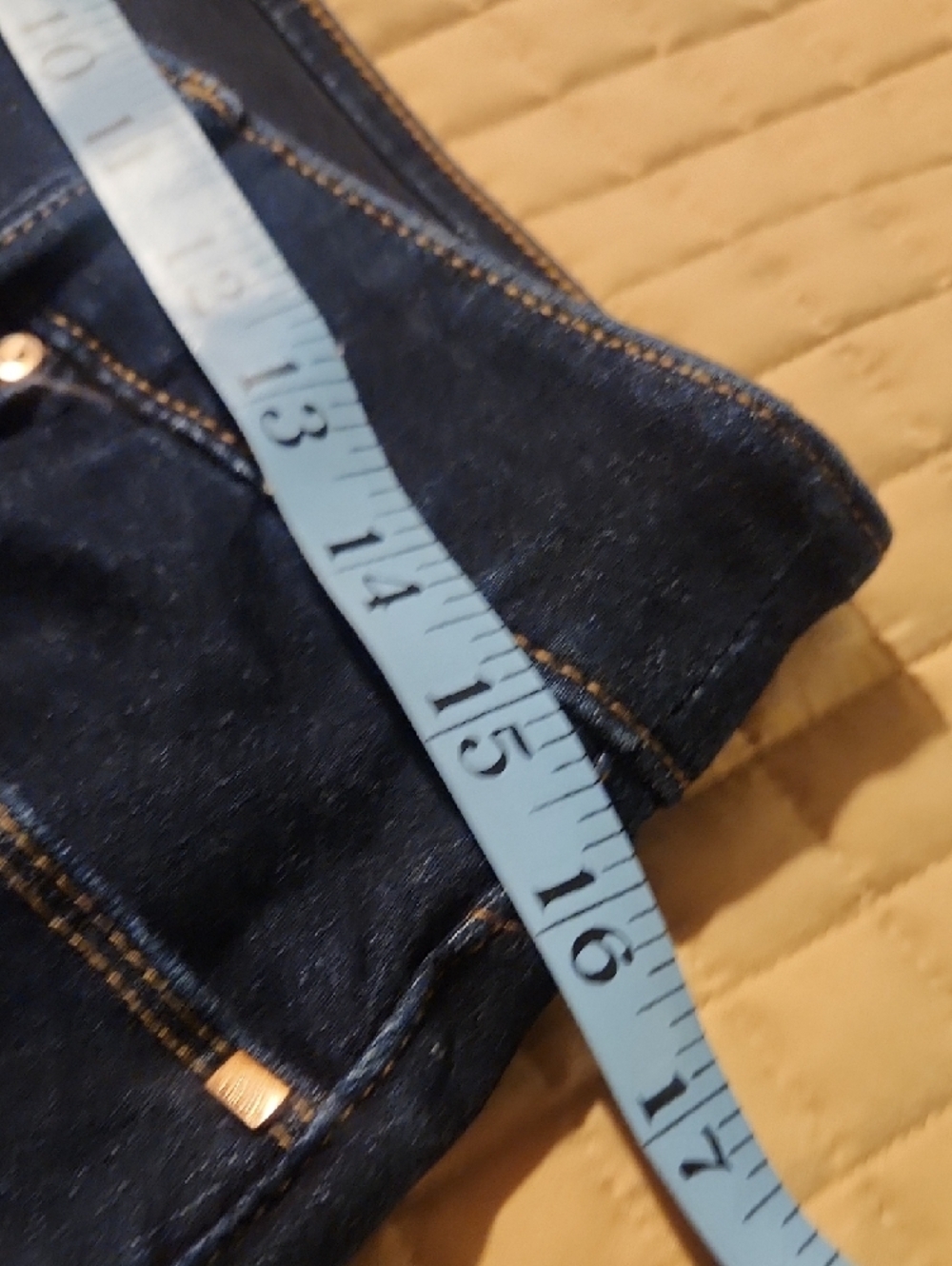 Chico's Dark Indigo Skinny Jeans w/ Top - Picture 9 of 15